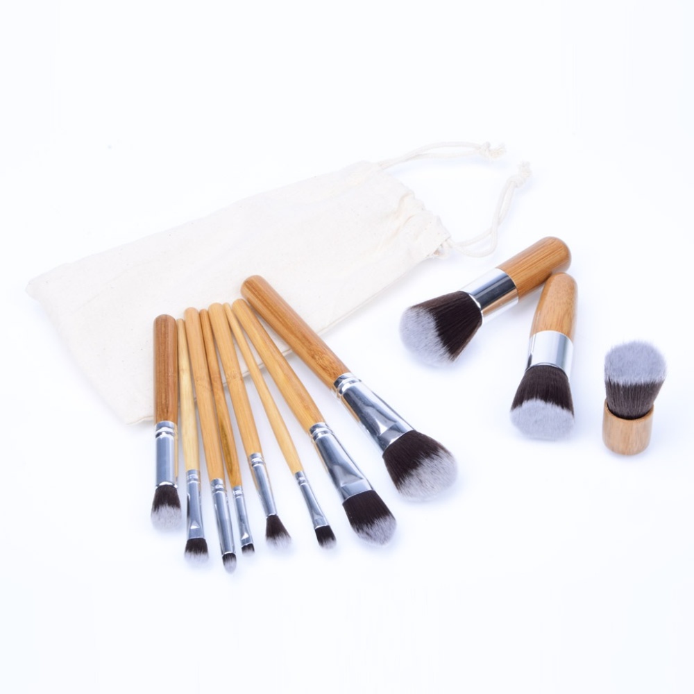11pcs Cosmetic Makeup Tool Finishing Brushes Kit - Picture 2 of 6